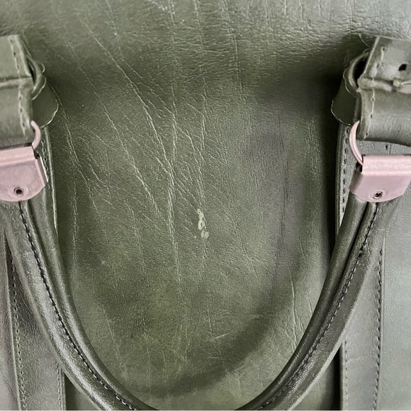 Rich green vintage weekender bag— so cool! - Picture 8 of 13